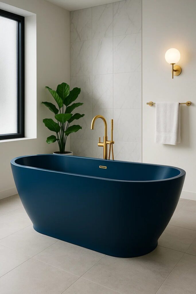 12 Stunning Blue Bathroom Ideas for a Fresh and Modern Look 6 Blue Bathroom Ideas