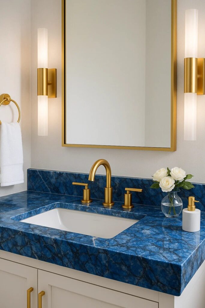 12 Stunning Blue Bathroom Ideas for a Fresh and Modern Look 12 Blue Bathroom Ideas
