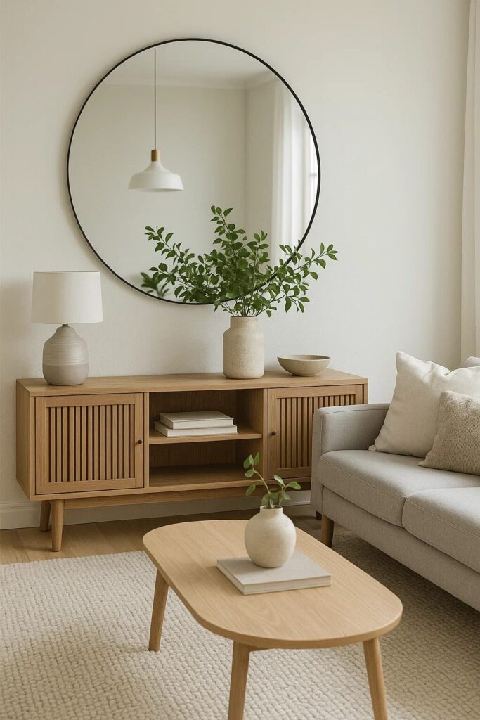 20 Living Room Mirror Ideas to Brighten and Elevate Your Living Space 3 Living Room Mirror Ideas