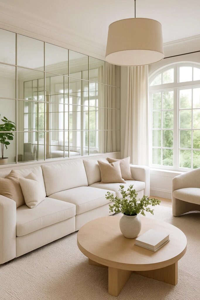 20 Living Room Mirror Ideas to Brighten and Elevate Your Living Space 7 Living Room Mirror Ideas