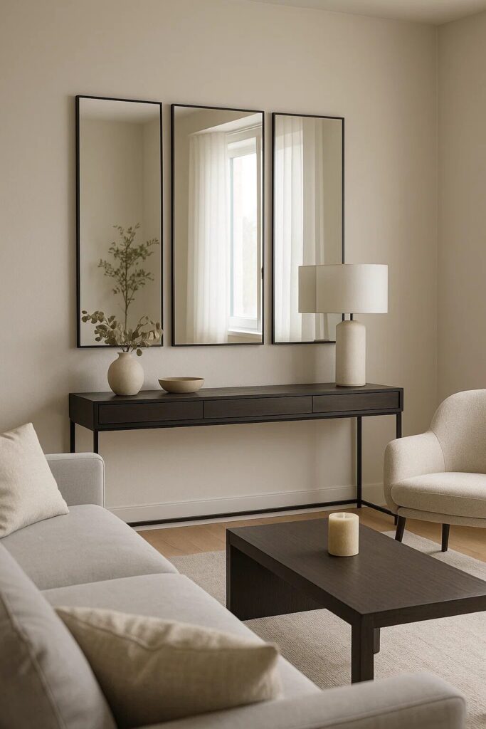 20 Living Room Mirror Ideas to Brighten and Elevate Your Living Space 14 Living Room Mirror Ideas