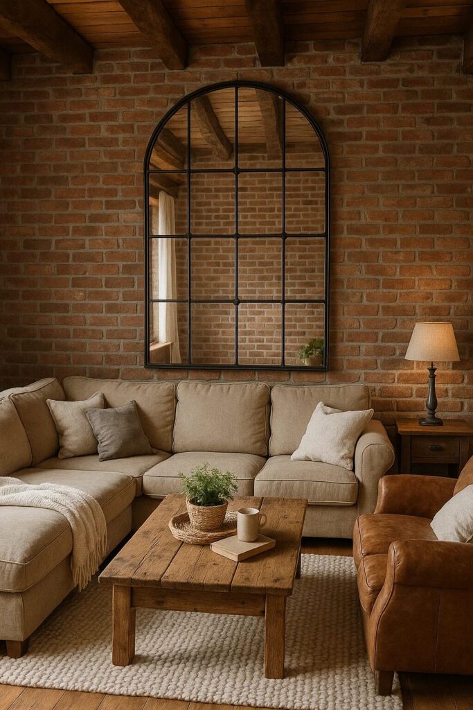 20 Living Room Mirror Ideas to Brighten and Elevate Your Living Space 18 Living Room Mirror Ideas