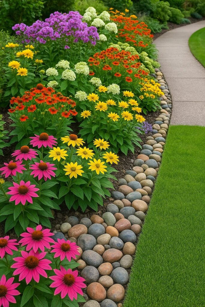 30 Stunning River Rock Landscaping Ideas to Transform Your Outdoor Space 3 River Rock Landscaping Ideas
