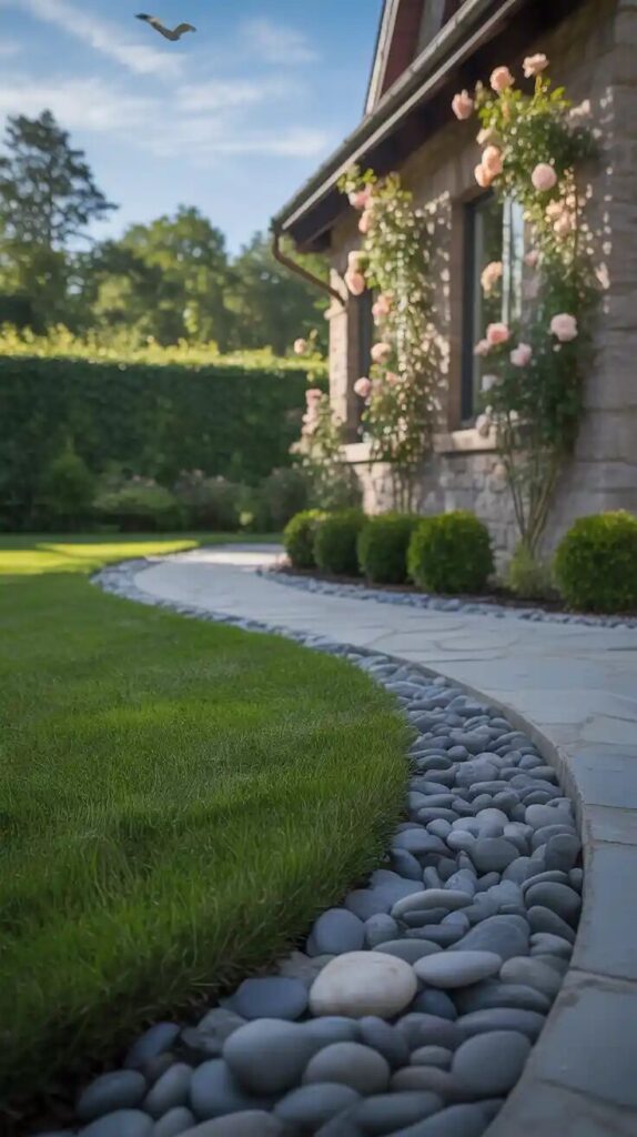 30 Stunning River Rock Landscaping Ideas to Transform Your Outdoor Space 14 River Rock Landscaping Ideas