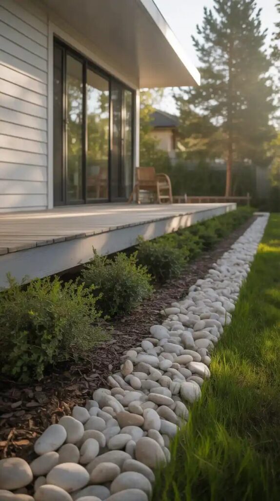 30 Stunning River Rock Landscaping Ideas to Transform Your Outdoor Space 19 River Rock Landscaping Ideas