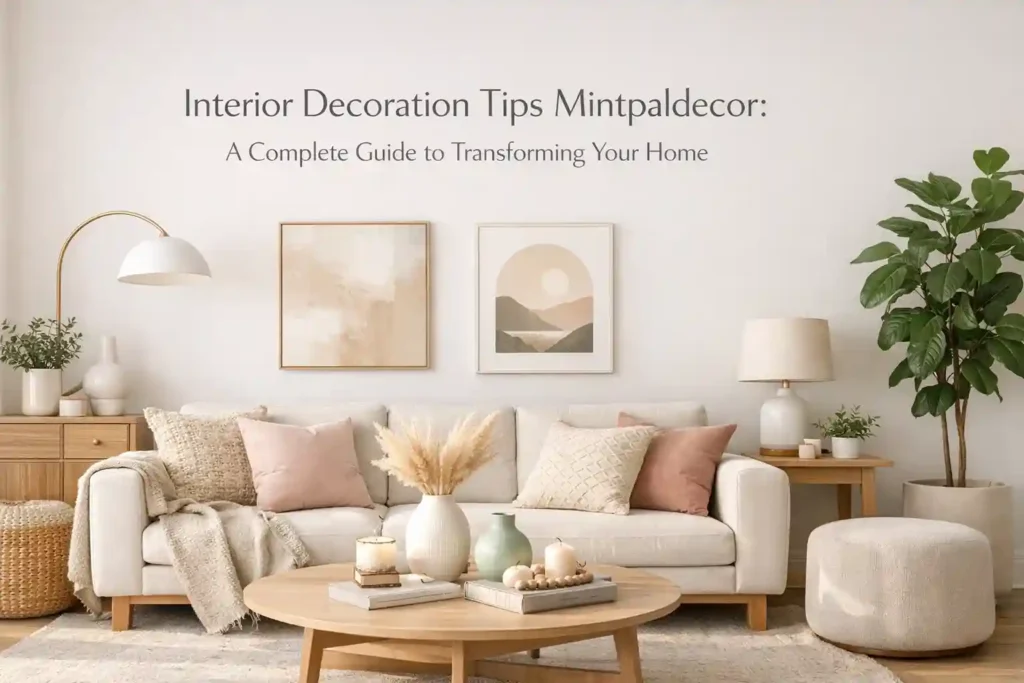 Interior Decoration Tips Mintpaldecor