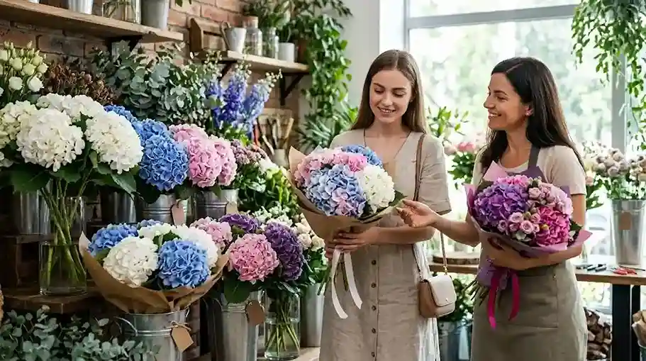 Choosing Hydrangeas